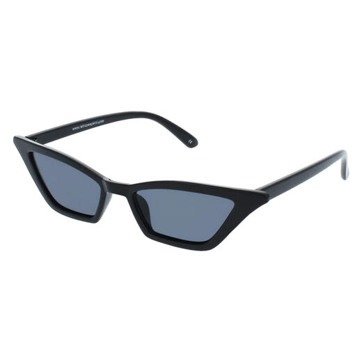 Black cat-eye sunglasses